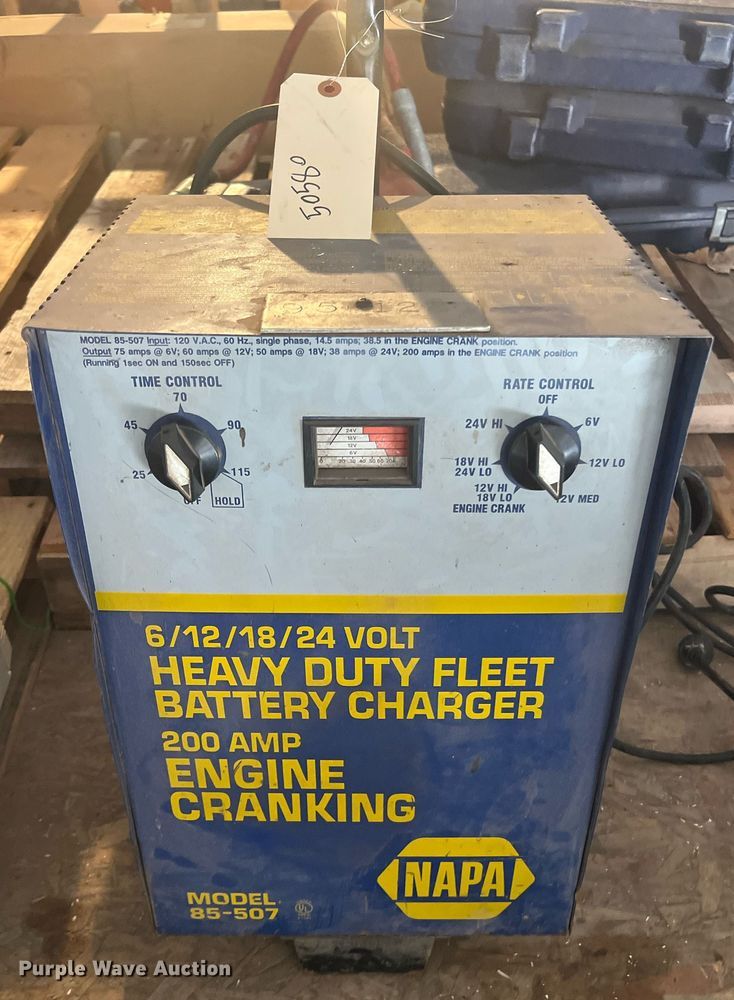 image for item LD9721 Napa 85-507  battery charger