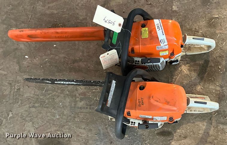 image for item LD9723 (2) Stihl MS311 chainsaws