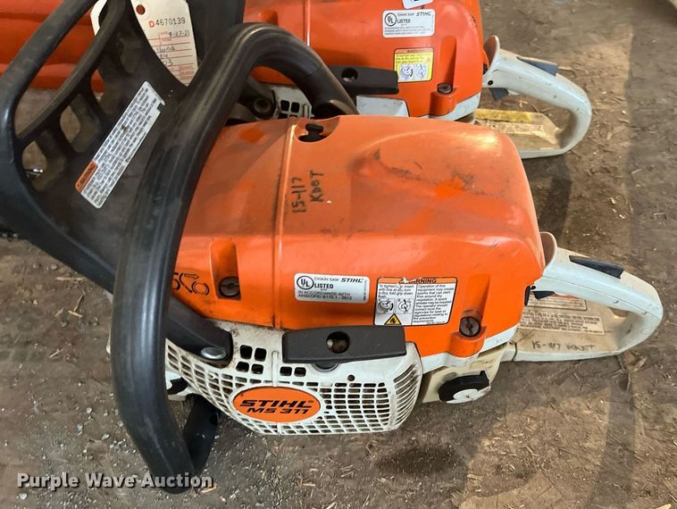 image for item LD9723 (2) Stihl MS311 chainsaws