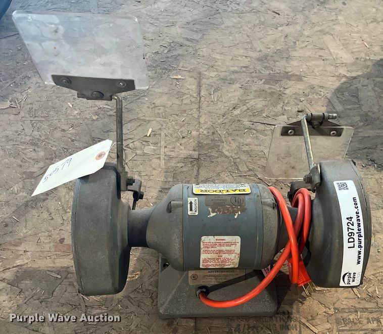 image for item LD9724 Baldor 612  bench grinder/buffer