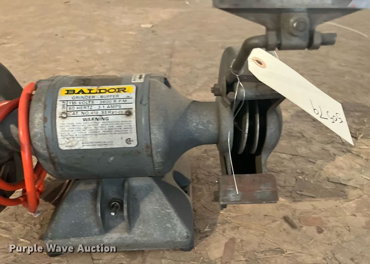 image for item LD9724 Baldor 612  bench grinder/buffer