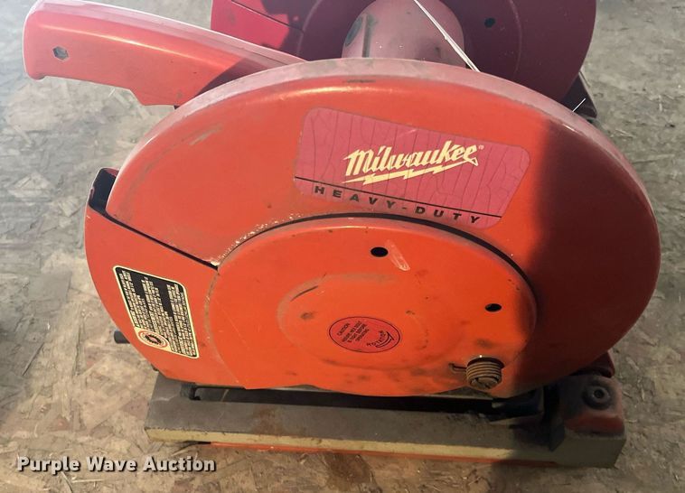 image for item LD9726 (2) Milwaukee chop saws