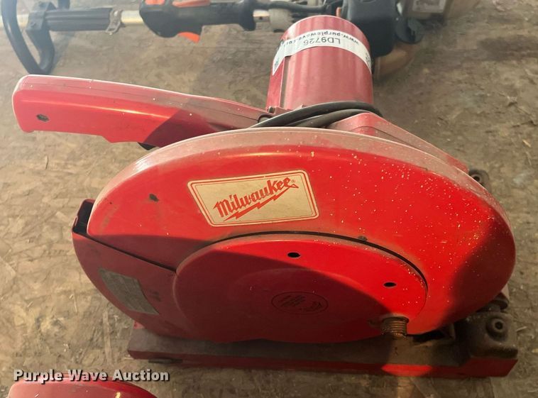 image for item LD9726 (2) Milwaukee chop saws