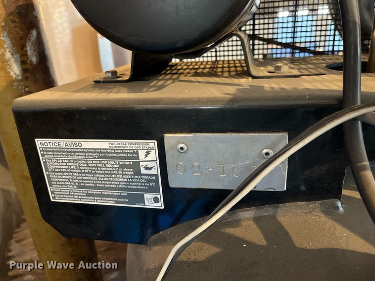 image for item LD9727 Craftsman 919.167800  air compressor