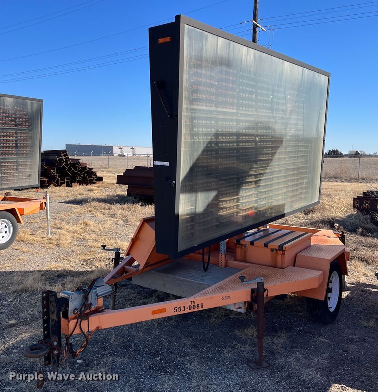 image for item LD9730 2008 Ver-Mac PCMS1210  message board trailer