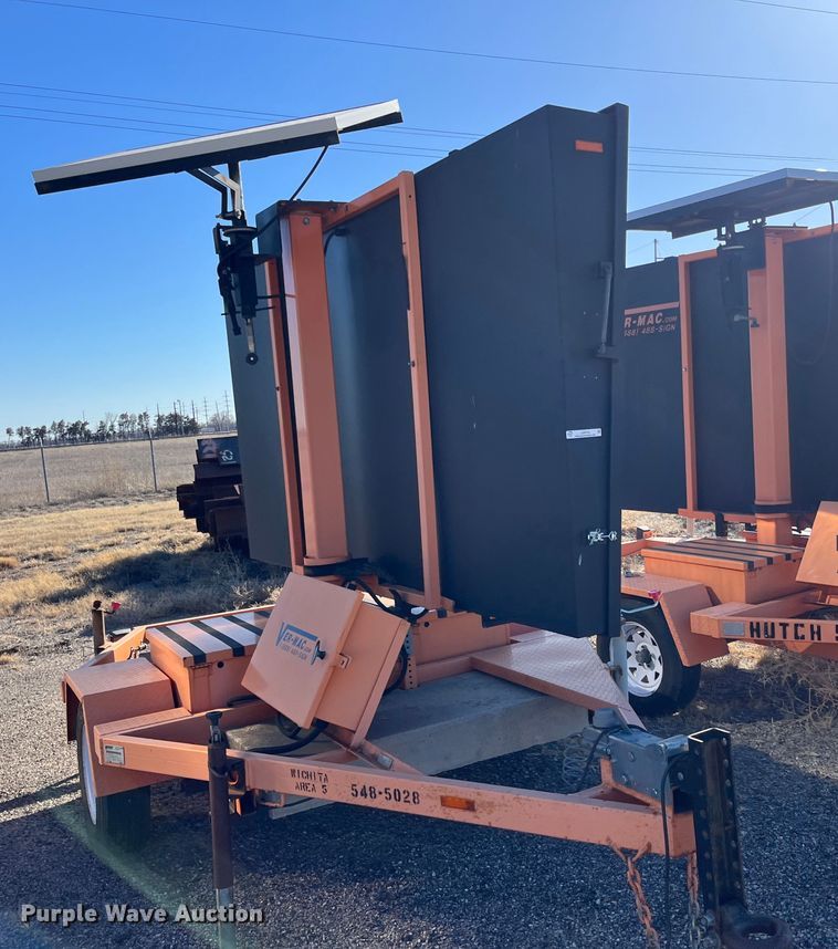 image for item LD9733 2008 Ver-Mac PCMS1210  message board trailer