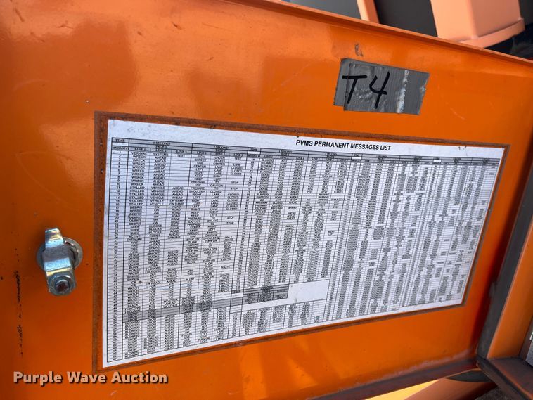 image for item LD9733 2008 Ver-Mac PCMS1210  message board trailer