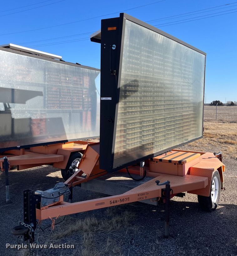 image for item LD9734 2008 Ver-Mac PCMS1210  message board trailer