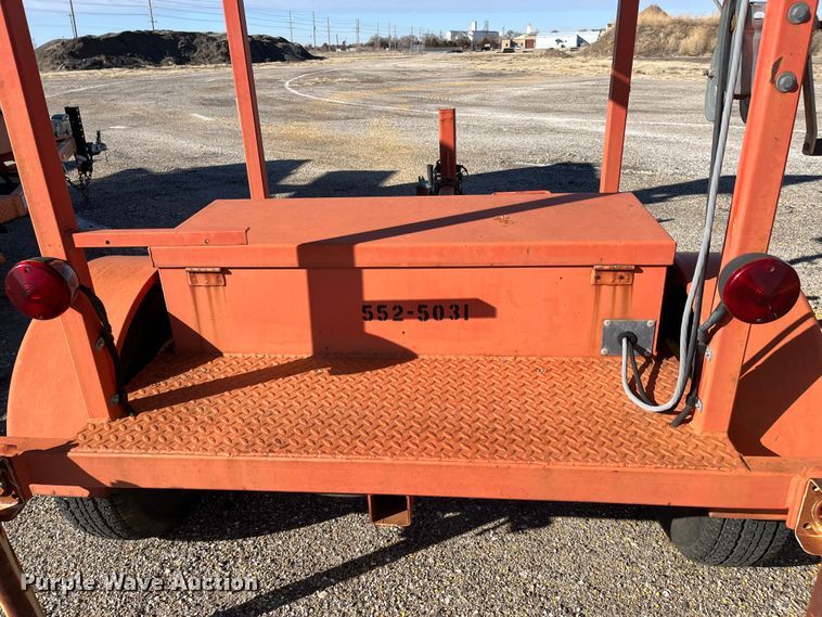 image for item LD9737 2001 Ver-Mac ST4825  arrow board trailer