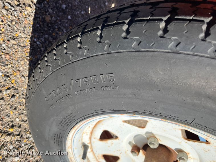 image for item LD9737 2001 Ver-Mac ST4825  arrow board trailer