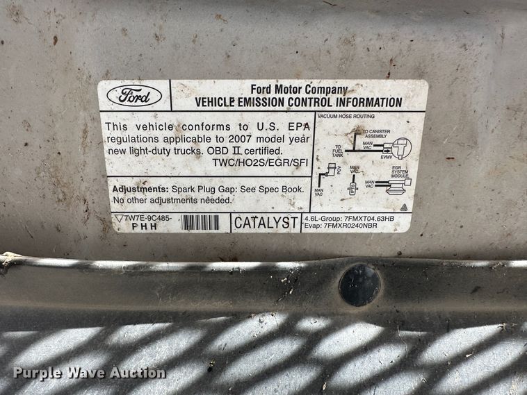 image for item LN9043 2007 Ford F150  SuperCab pickup truck