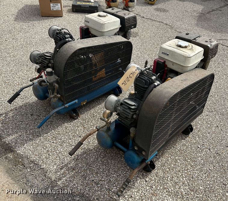 image for item LN9060 (2) Puma TUE8008GE air compressors