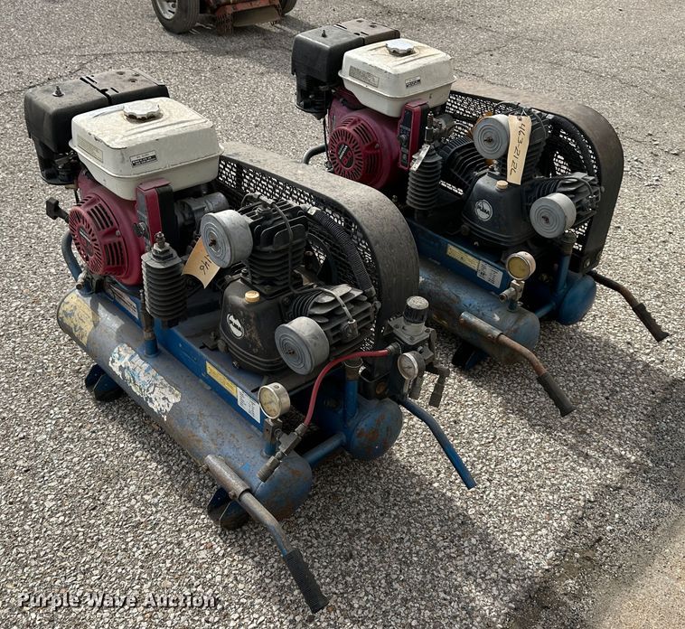 image for item LN9060 (2) Puma TUE8008GE air compressors