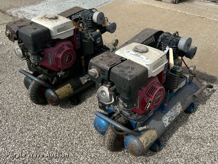 image for item LN9060 (2) Puma TUE8008GE air compressors