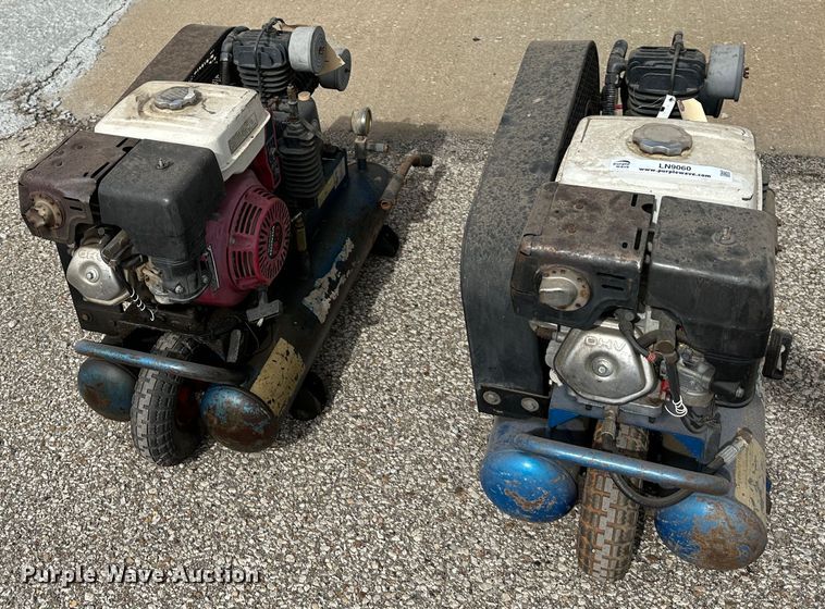 image for item LN9060 (2) Puma TUE8008GE air compressors