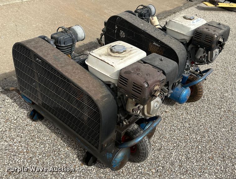 image for item LN9060 (2) Puma TUE8008GE air compressors