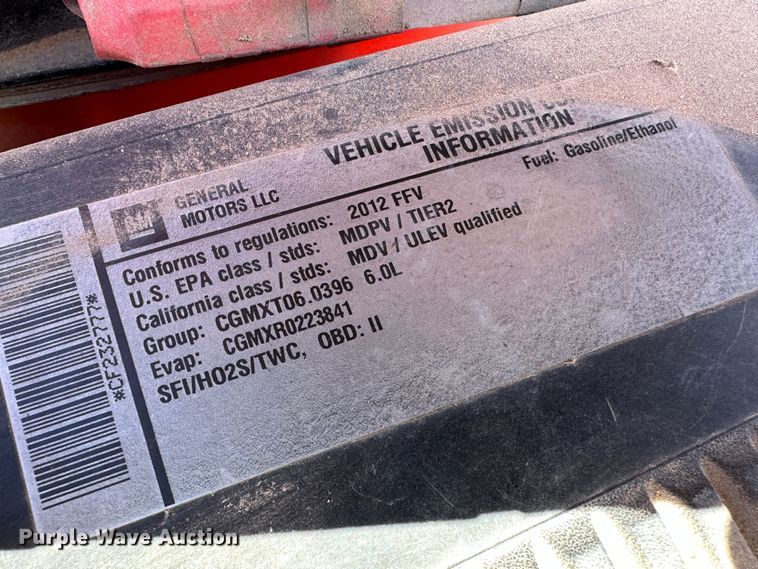 image for item LT9066 2012 Chevrolet Silverado 2500HD  utility bed pickup truck