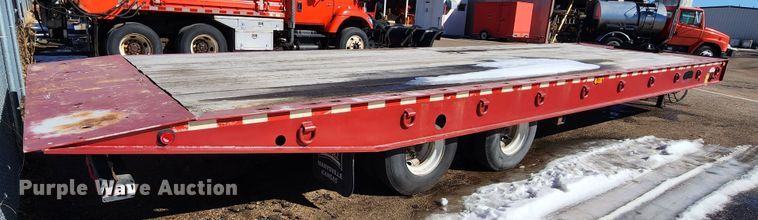 image for item LT9487 2004 Landoll 345C-35  tilt deck equipment trailer