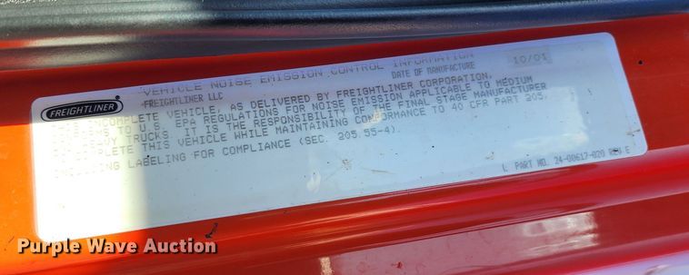 image for item LT9488 2002 Freightliner FL60  oil distributor truck