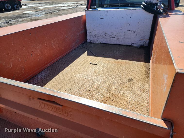 image for item LT9489 2009 Ford F250 Super Duty  Crew Cab utility bed pickup truck