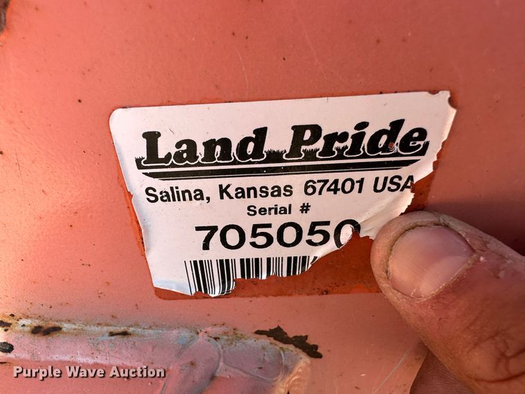 image for item LT9497 2011 Land Pride RCB6615  batwing rotary mower