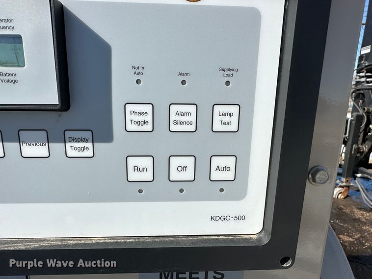 image for item LT9499 2007 Katolight SN25FPG4-31390  generator