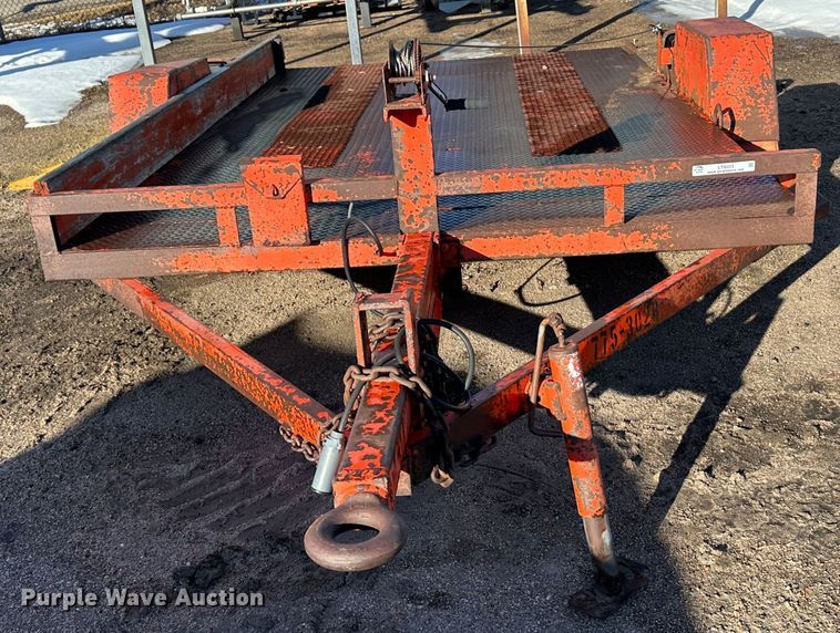 image for item LT9503 1982 Shop built  utility trailer