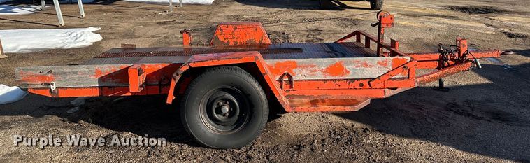 image for item LT9503 1982 Shop built  utility trailer