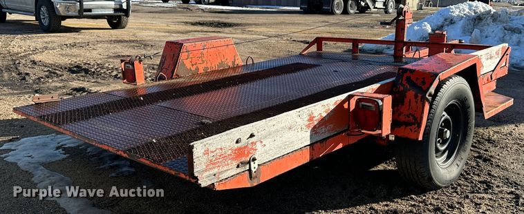 image for item LT9503 1982 Shop built  utility trailer