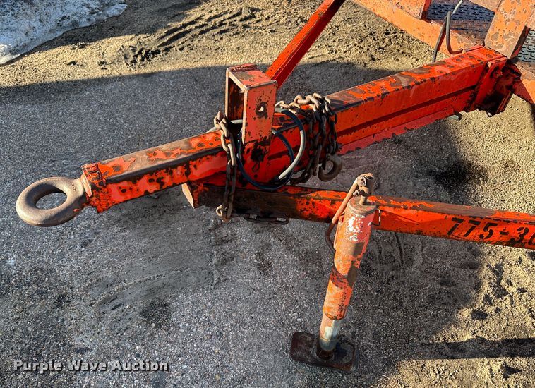 image for item LT9503 1982 Shop built  utility trailer