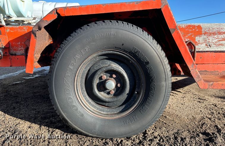 image for item LT9503 1982 Shop built  utility trailer