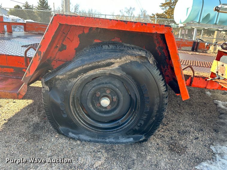 image for item LT9503 1982 Shop built  utility trailer