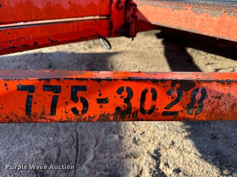 image for item LT9503 1982 Shop built  utility trailer