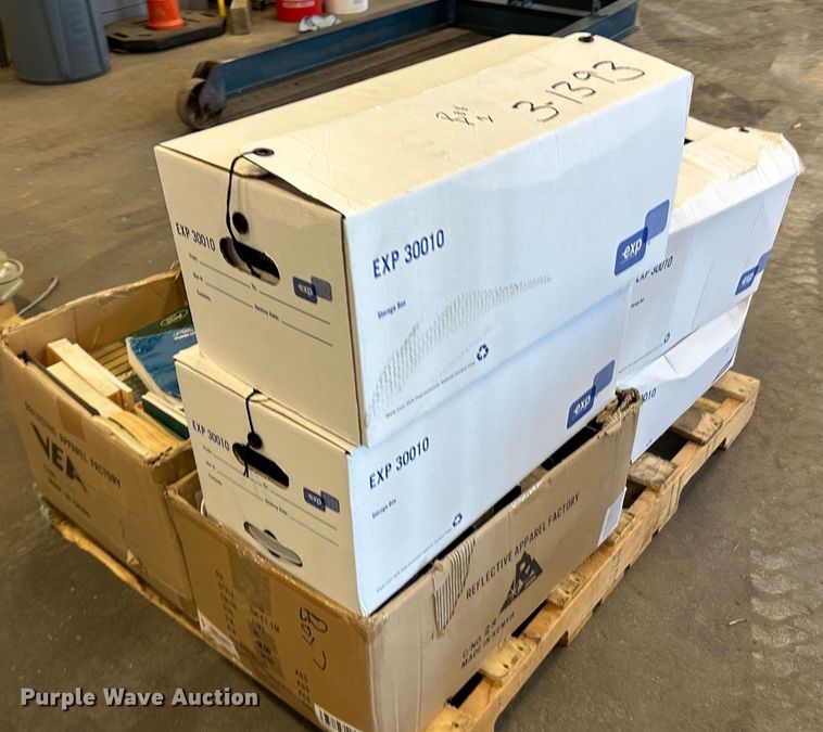 image for item LT9526 (8) boxes of operation and parts manuals