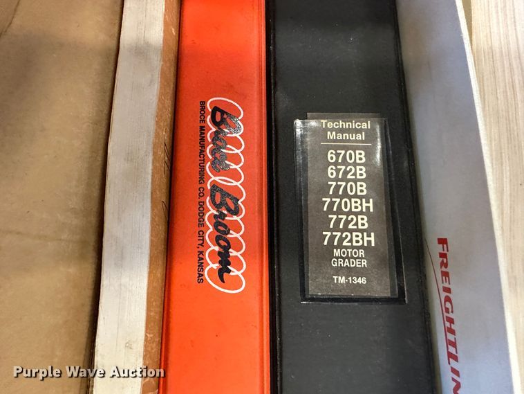 image for item LT9526 (8) boxes of operation and parts manuals