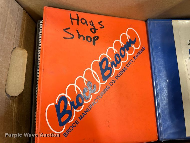 image for item LT9526 (8) boxes of operation and parts manuals