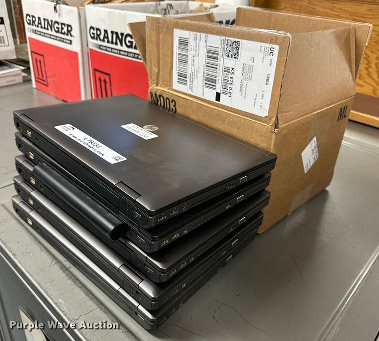 image for item LT9535 (5) HP Probook 6560B laptops