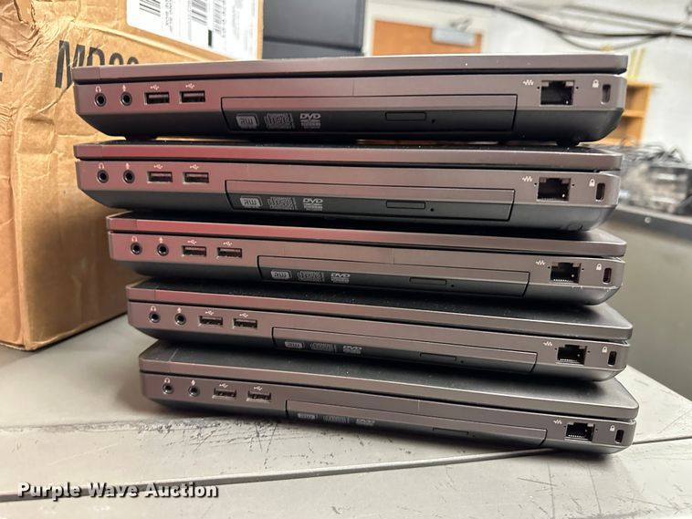 image for item LT9535 (5) HP Probook 6560B laptops