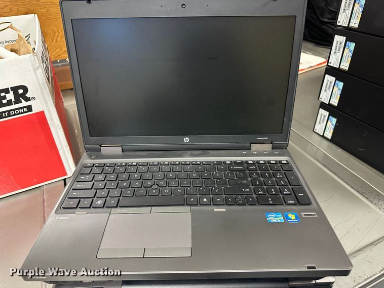 image for item LT9535 (5) HP Probook 6560B laptops