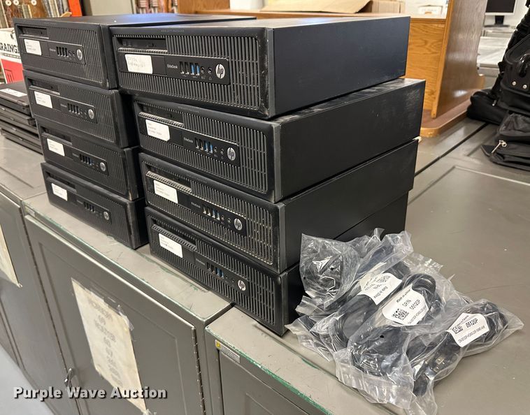 image for item LT9536 (8) HP Elitedesk 800 CPUs