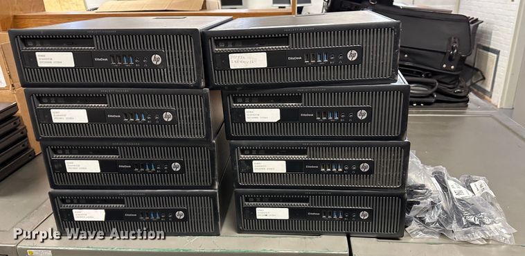 image for item LT9536 (8) HP Elitedesk 800 CPUs