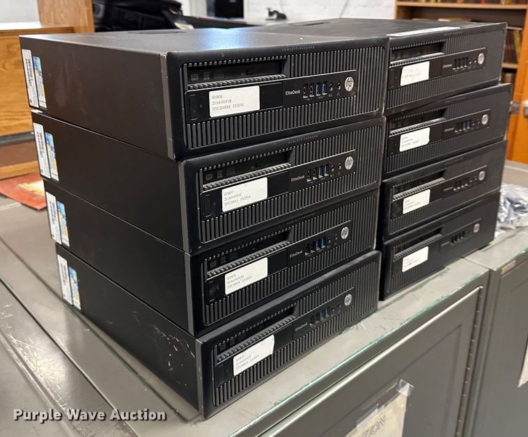 image for item LT9536 (8) HP Elitedesk 800 CPUs