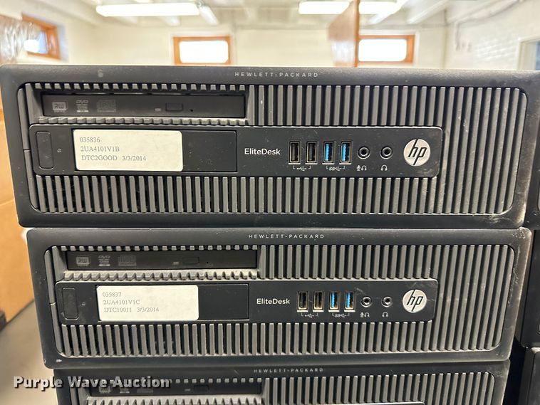 image for item LT9536 (8) HP Elitedesk 800 CPUs