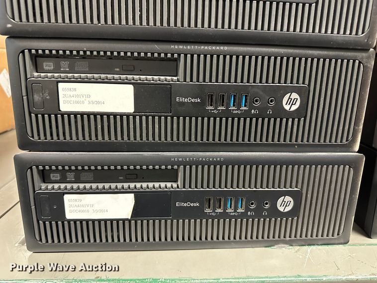 image for item LT9536 (8) HP Elitedesk 800 CPUs