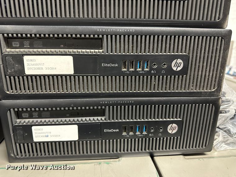 image for item LT9536 (8) HP Elitedesk 800 CPUs