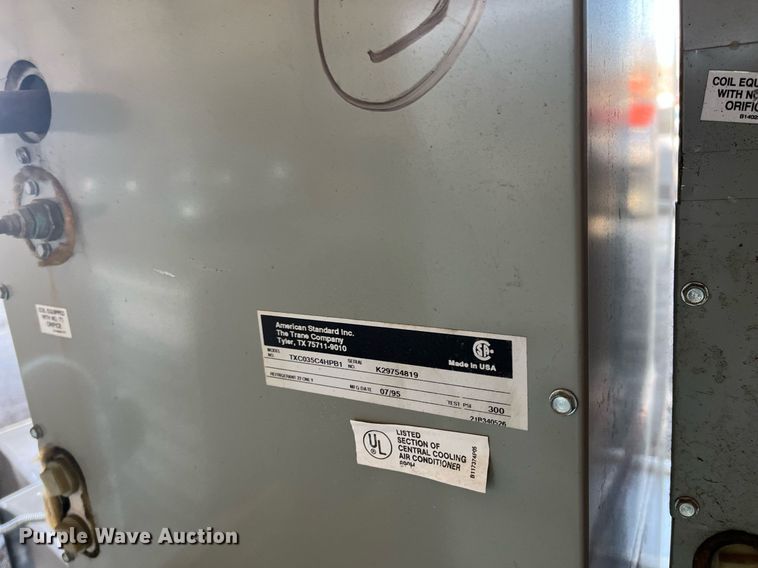 image for item MD9542 (6) Trane XR80 furnaces