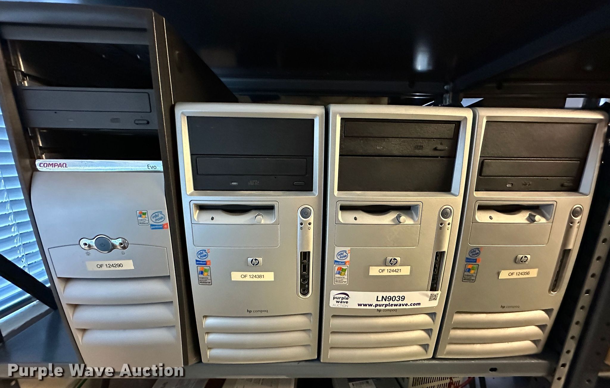 (7) computers in Salina, KS Item LN9039 sold Purple Wave