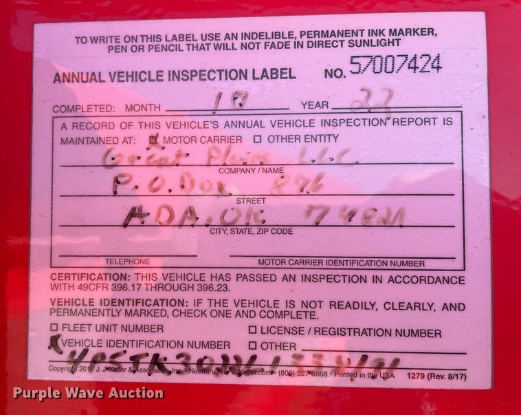 image for item DP3053 2020 P.J.  equipment trailer