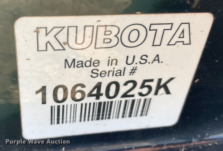 image for item DP3057 Kubota PS2086  skid steer seeder