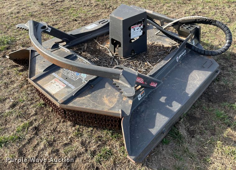 image for item DP3058 2018 Paladin Ground Shark  skid steer rotary mower